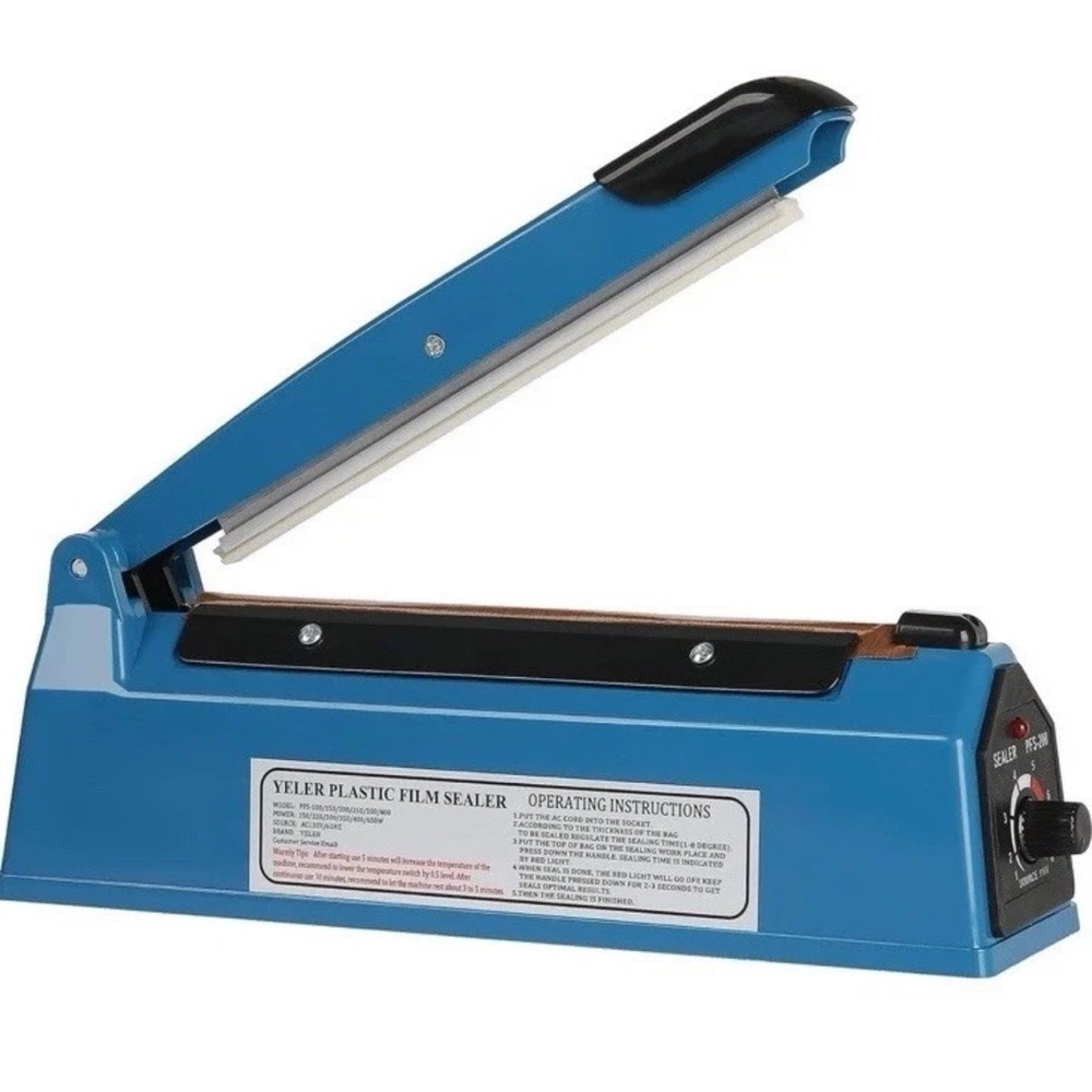 Blue Plastic Film Sealer